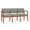 Lesro 3 Seat Tandem Seating W/ No Center Arms, 65 in W 26 in L 31.5 in H, Lenox Series LW3101 - alternate 1
